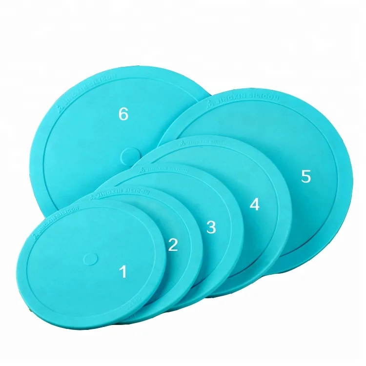 Wholesale Silicone Reusable Storage Container Lids Food Covers Silicone Stretch Lids BPA Free