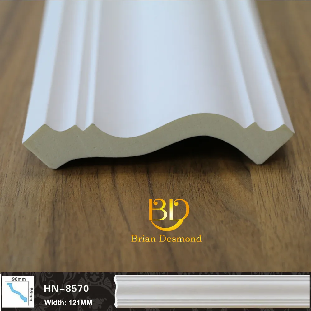China Manufacturer European- style Decorative PU Crown Moulding for Interior Ceiling and Wall