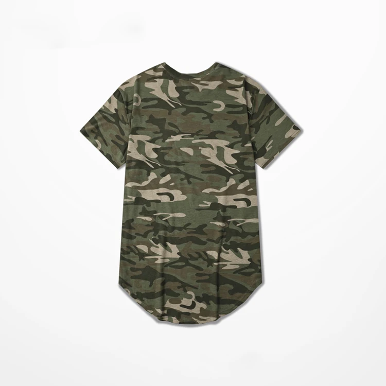 
OEM Service Supply Type army tall t shirt 180 grams Fabric Weight digital camo t shirts 