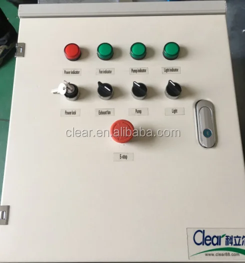 Стандартная окрасочная камера для водных занавесок/окрасочная камера с открытым лицом, используемая для дерева, мебели