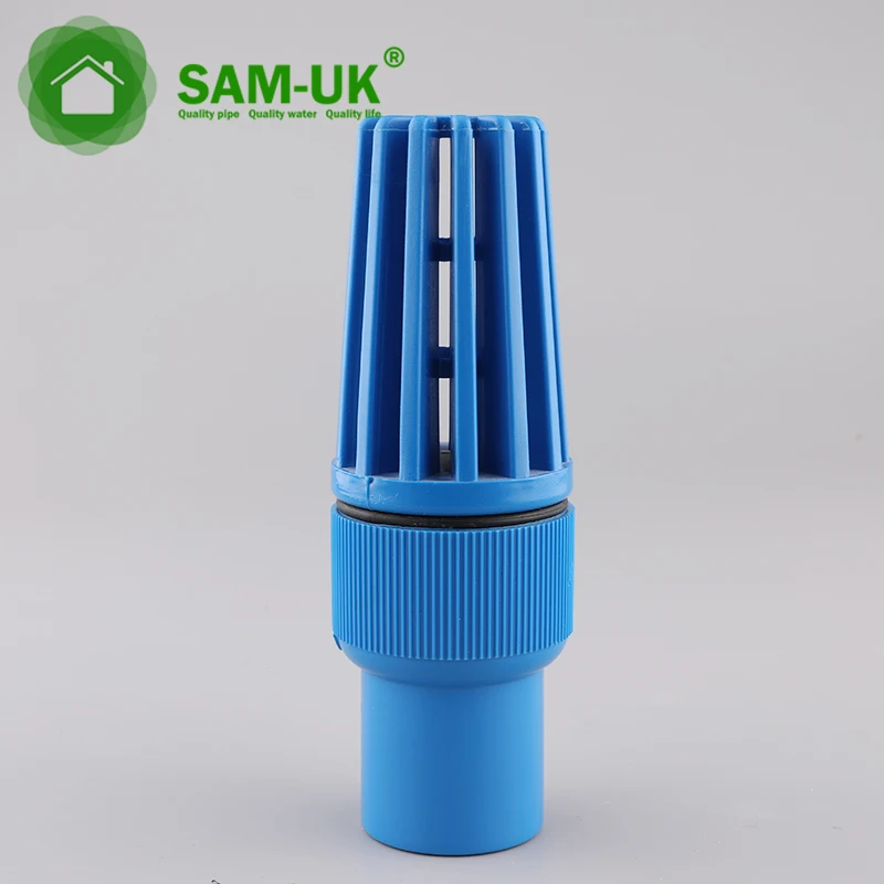 All size available bottom valve top supplier best price PVC plastic foot valve