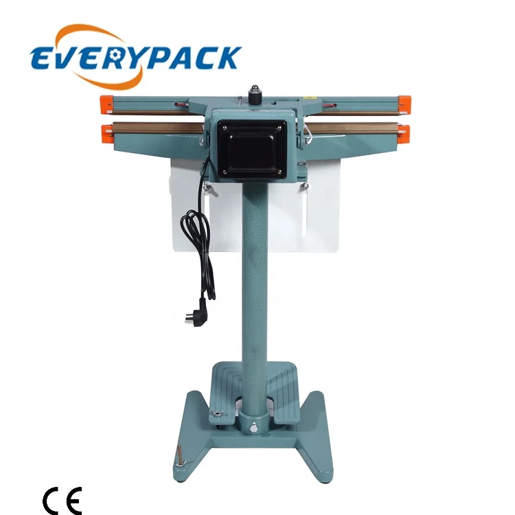 PFS  KSF  bag sealer,aluminium body sealer,plastic bag pedal sealer packet sealing machine