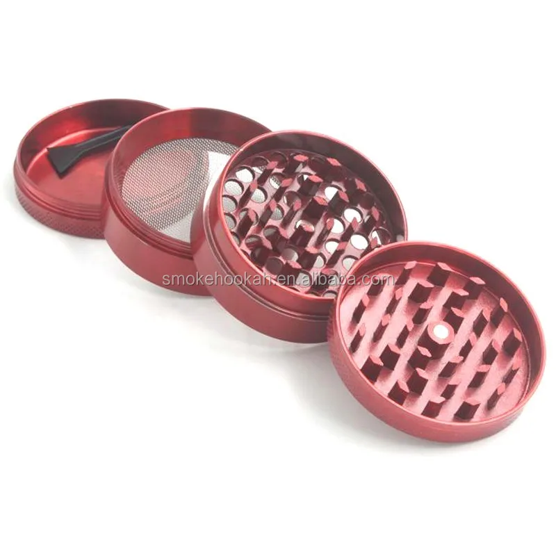 2017 63mm Hot Selling Vaporizer Herb Grinder Metal Grinder 5 Color For Choose