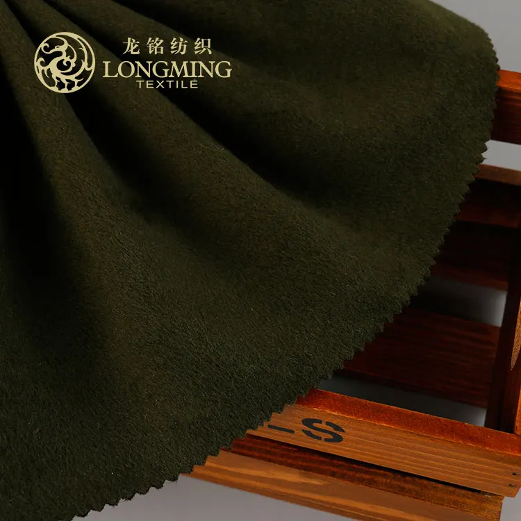 Assured quality professional fashion sustainability seaqual polyester yarn dyed winter clothes velour fabric for coats