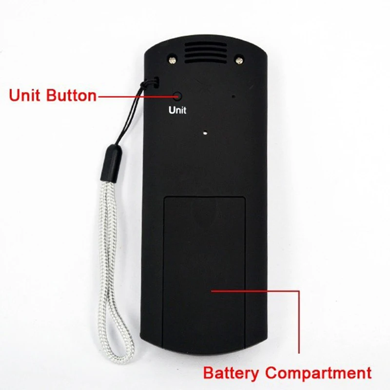 Professional digital alcohol breath tester easy use alcohol detector with LCD backlight display, AT-6880