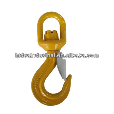 G80 Germanic Type Swivel Hook With Latch
