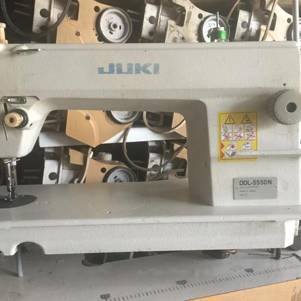 Used Juk i 5550N lockstitch industrial sewing machine with good working quality