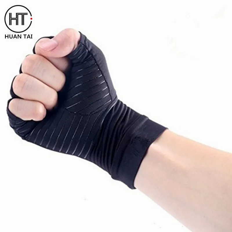 Hot Sale Copper Infused Computer Typing Daily Support Glove Compression Arthritis Glove For Carpal Tunnel