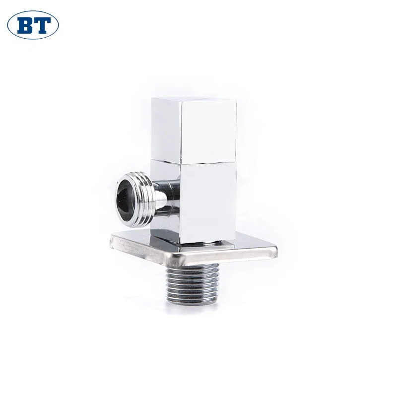 
BT3024 Best seller chrome plated 3-way brass angle valve 