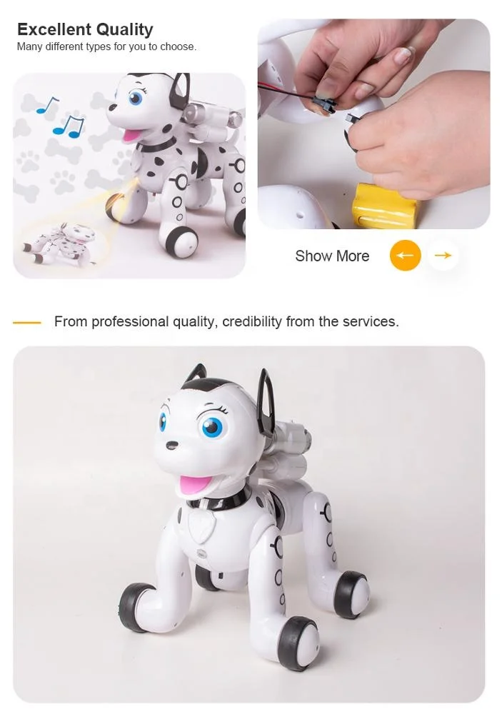 Kids Toy Play Game Infrared Remote Control Electronic Smart Toys Rc Robot Dog Intelligent for Birthday Gift