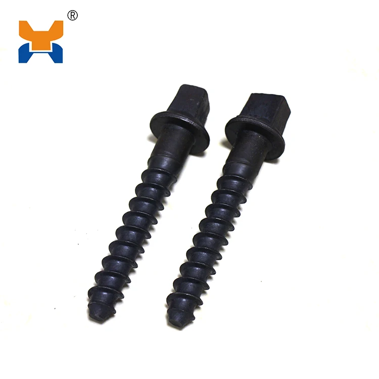 Railway parts supplier rail screw spike for railroad equipment