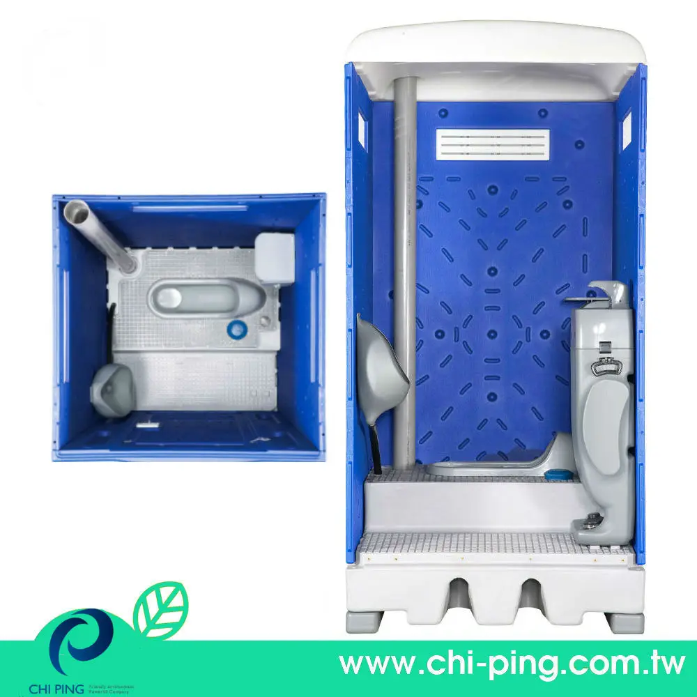 
Portable restroom manufacturer community service toilet 