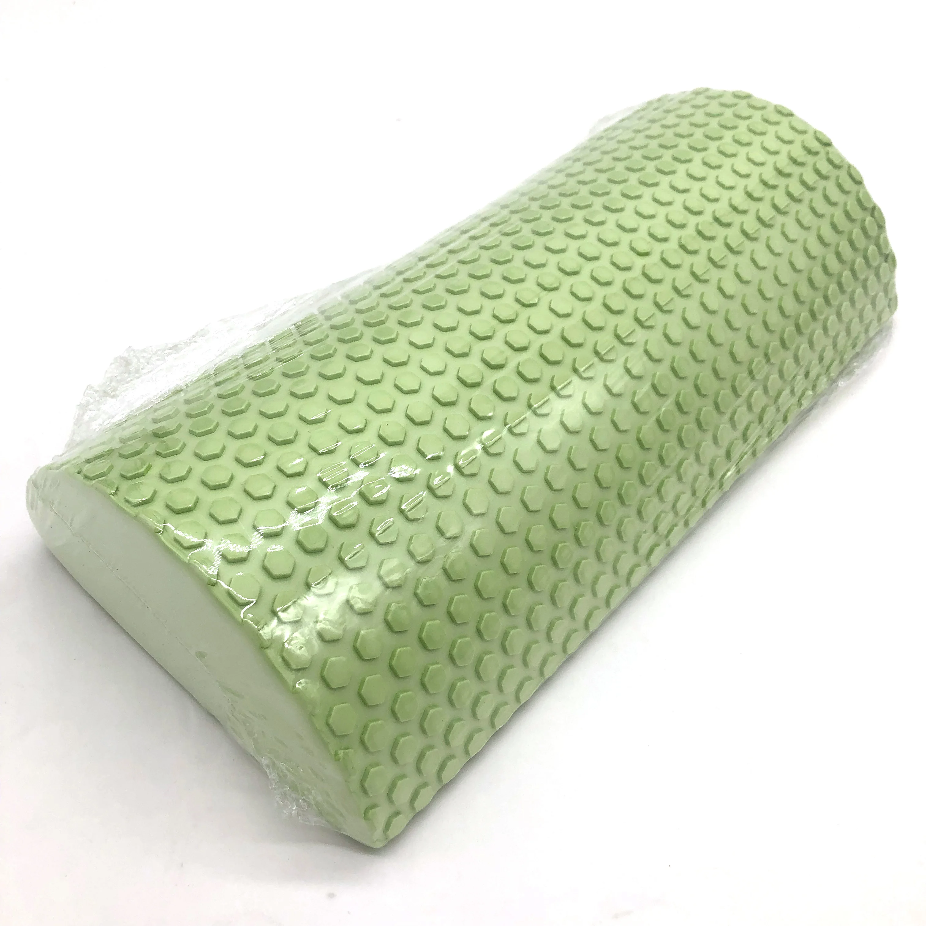 Wholesale high Density Colourful Half Round Soft EVA Foam Yoga Roller  Fitness Pilates  Foam Roller