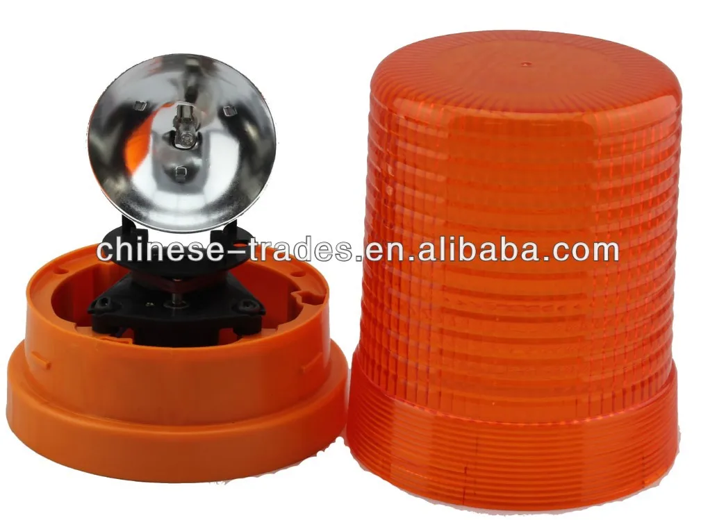 China Factory Super Bright DC12/24v H1 Halogen Rotating Beacon 38113 Revolving warning light Traffic Emergency Flash Lamp  KL700