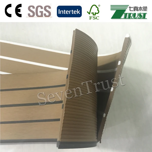 Synthetic Teak Decking Flooring for Marine Boat Yacht barge