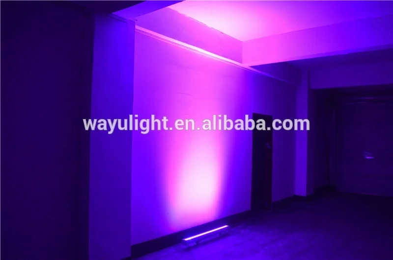 Led Wall Washer Lights 36x3W RGB 3IN1 Led Light Bar Running Horse Funtion Dmx Dj Disco Party Show Effect Stage Projectors