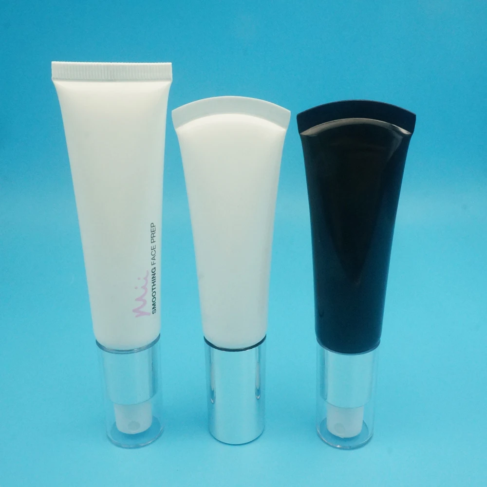 30ml PE tube with Airless Spray Pump Cosmetic Packaging Tube