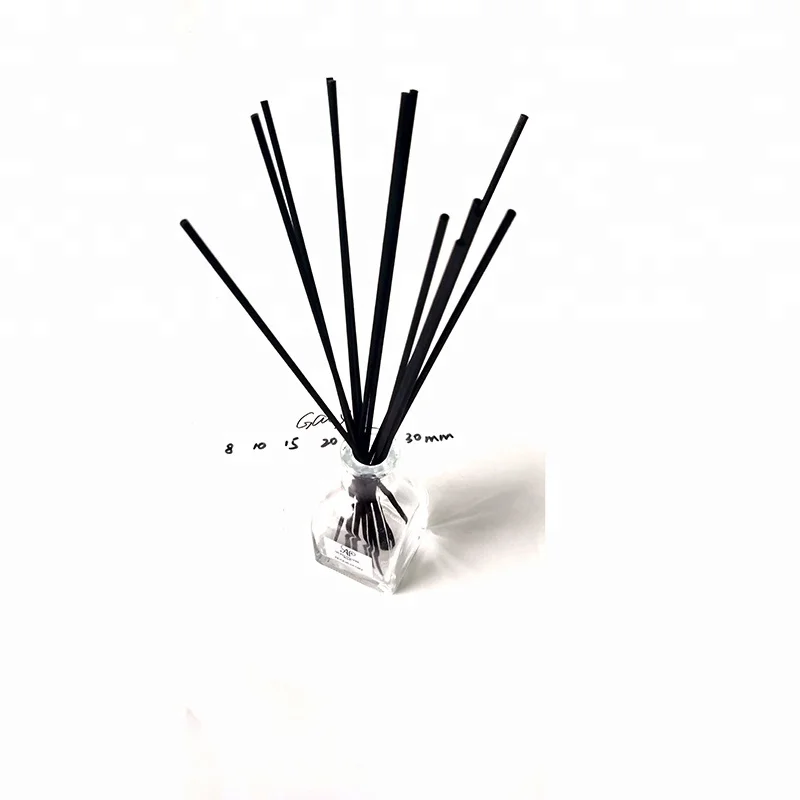 free shipping 10000pcs 3mmx20cm black fiber reed diffuser stick