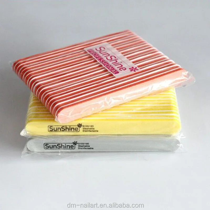 Sunshine Sponge Professional Custom Mini Nail File Nail Manicure File