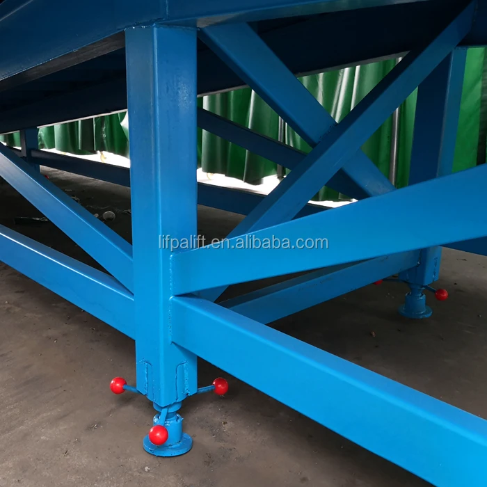 Portable Container Ramp for Forklift Container Loading Dock Platform