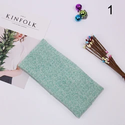 New Europe And America Wool Knit Wide Warm Breathable Sports Headband Women Crochet Knitting Wash Face Apply Mask Hair Band