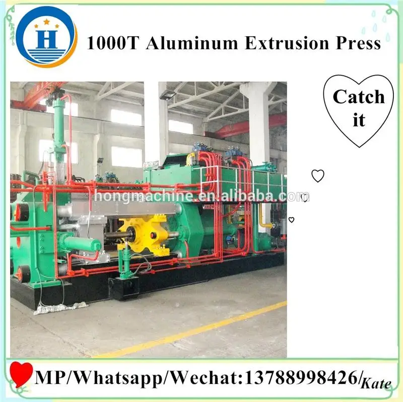 aluminum product plant factory,profile aluminium production line,manufacturer of extrusion press
