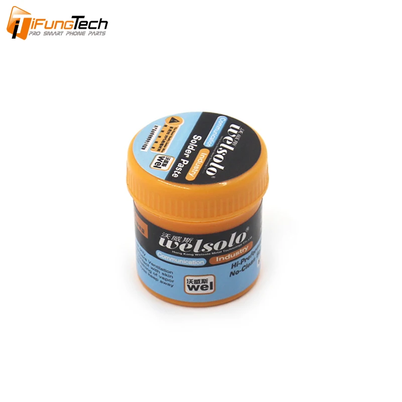 Original Welsolo SP50 Refined Soldering Paste High Performance No Clean Solder Paste Flux SMD SMT Sn63/Pb37 Tool