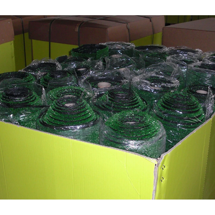 
Manufacturer directly supply 4 tone nature blue artificial grass manufacturer in China 