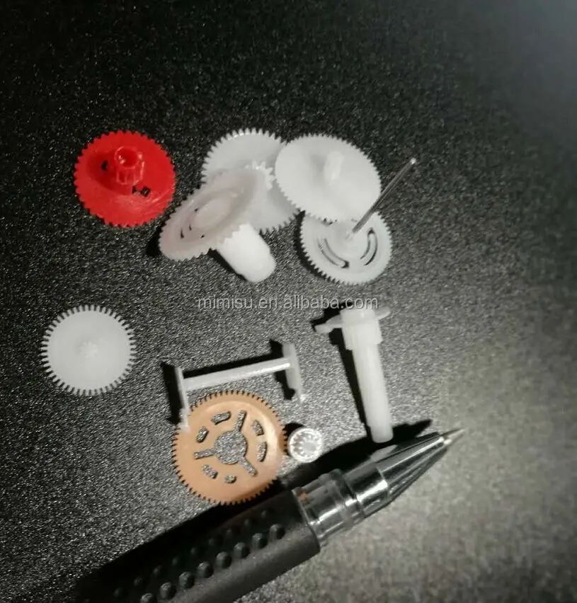 M0.2,M0.3,M0.4,M0.5,M0.6,M0.8,M1.2 Small plastic nylon pom spur gear