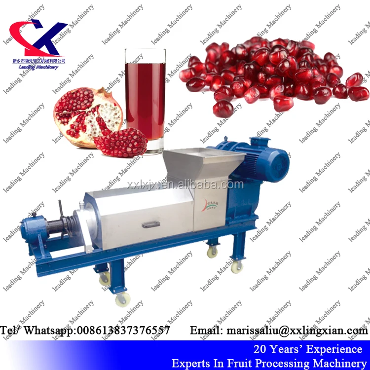 Fruit Juice Press Machine for pomegranate wine processing pomegranate peeling machine