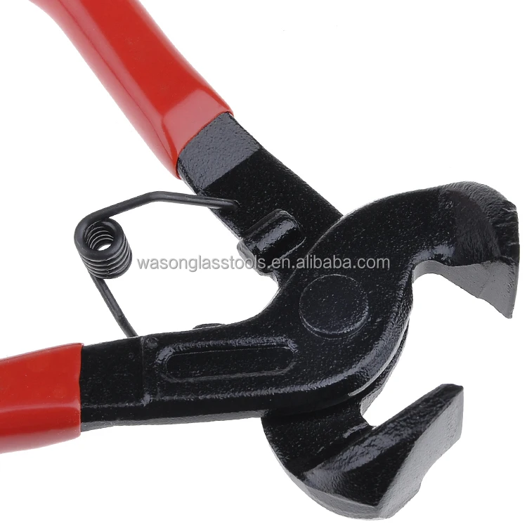 8inch Flat End Type Tile Cutting Pliers (Nipper) for Cutting Glass Edge