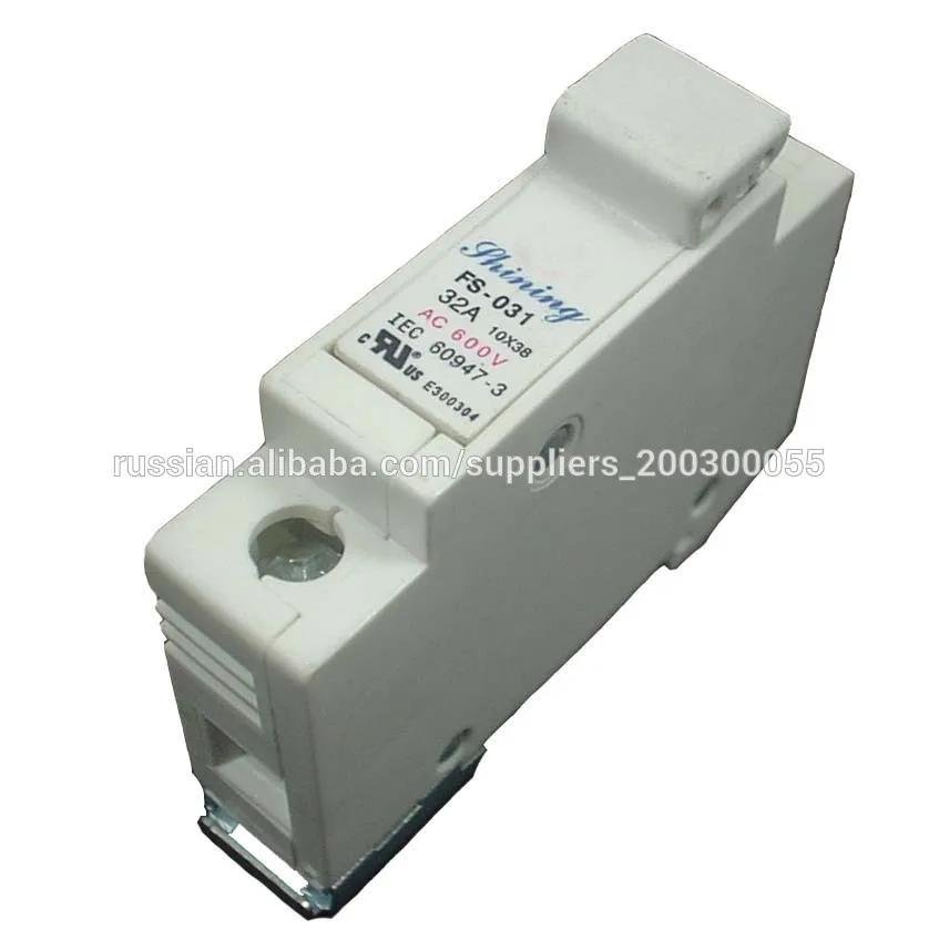 FS-031 600V 32A Низкого Напряжения Rt18 10X38 Держатель Предохранителя