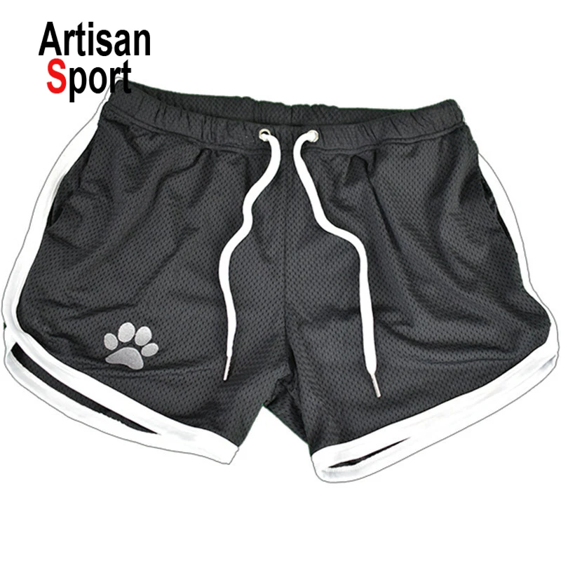 High quality beach shorts Mens summer new fitness shorts Fashion Fast drying gyms Bodybuilding Joggers shorts Slim Sweat pant