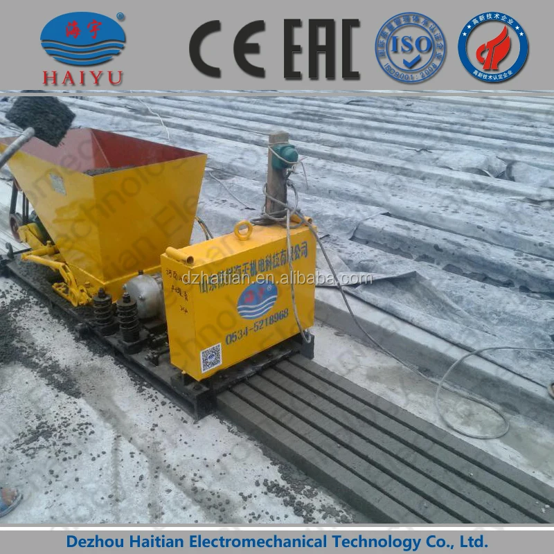 Concrete post forming machine prestressed