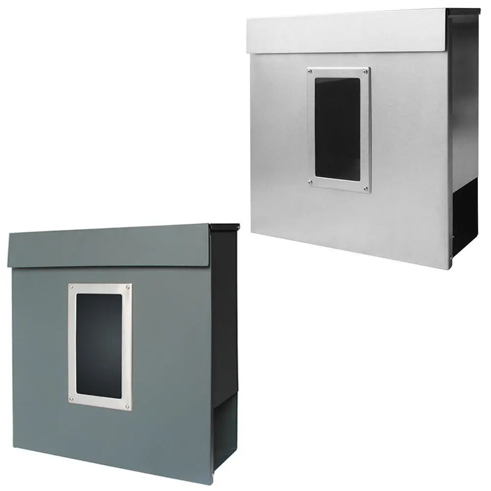 Custom stainless steel wall mounted outdoor letter box