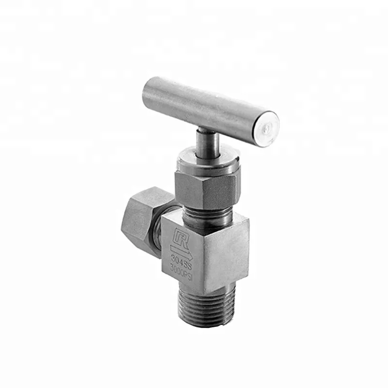 manufacturer high pressure stainless steel angle needle valve for lpg