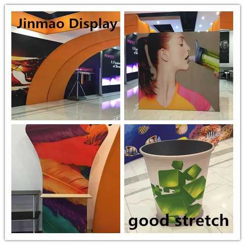 Good quality polyester factory price weft knit dye sublimation printing fabric advertising display power stretch spandex fabric