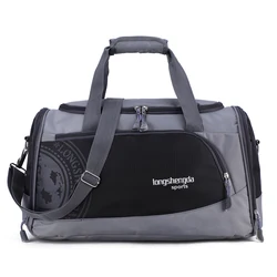 Новая женская спортивная сумка из полиэстера с логотипом на заказ, оптовая продажа, модная спортивная сумка для тренировок и фитнеса