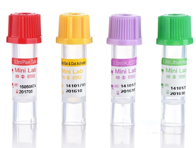CDRICH disposable Vacutainer vacuum blood collection tube, EDTA K2