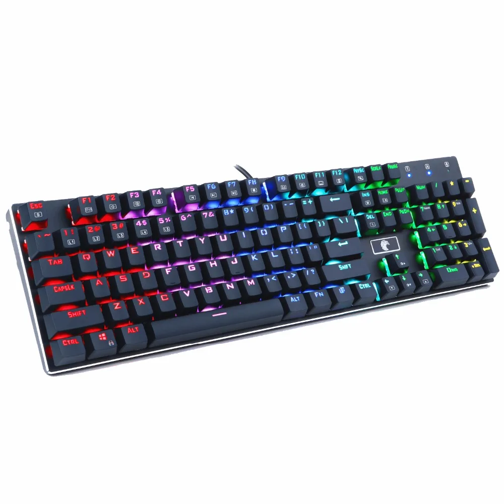 E Element Eagle Z88 104 keys Outemu Blue Switches RGB Mechanical Keyboard qwerty US layout DIY Swappable Axis