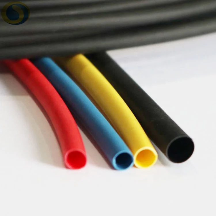 Прозрачная термоусадочная трубка, термоусадочная втулка для кабеля с клейким покрытием