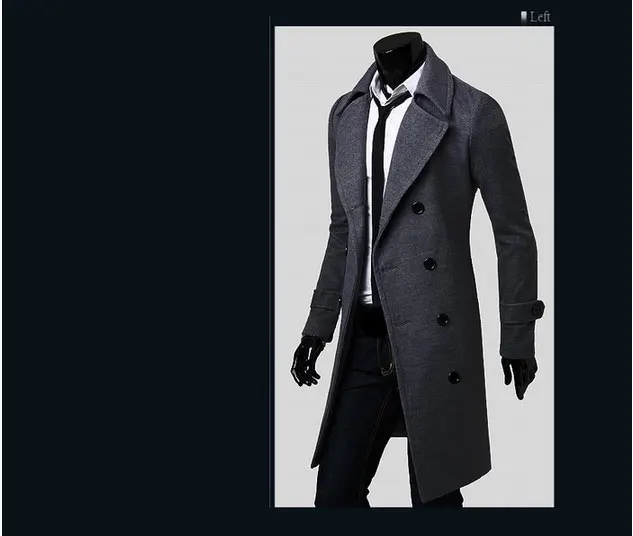 Großhandel 2017 Fashion Heißer Verkauf Trenchcoat Männer Doppelknöpfe Sobretudo Masculino Slim Fit Lange Trenchcoat Für Männer Herbst Mantel Männer Großhandel 2017 Fashion Heißer Verkauf Trenchcoat Männer Doppelknöpfe Sobretudo Masculino Slim Fit Lange Trenchcoat Für Männer Herbst Mantel Männer
