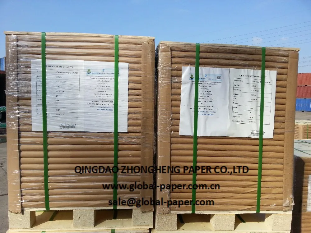 Name list of products --Reams Of Carbonless NCR Paper/ Papel Autocopiativo