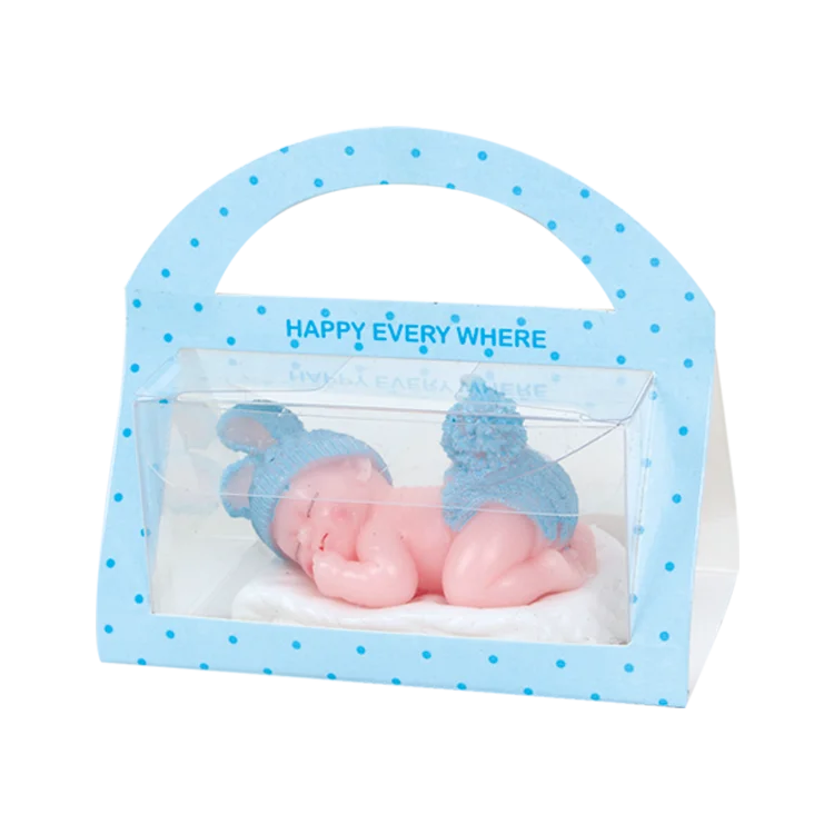 Разноцветная Свеча для детской коляски душа