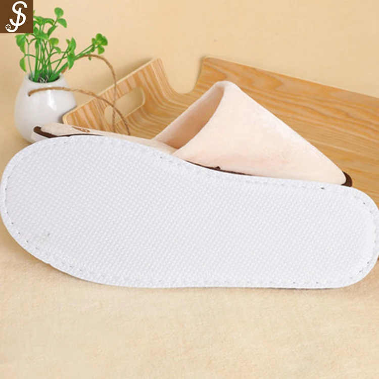 Белые нетканые Тапочки S & J, одноразовые Тапочки хорошего качества для гостей отеля, спа