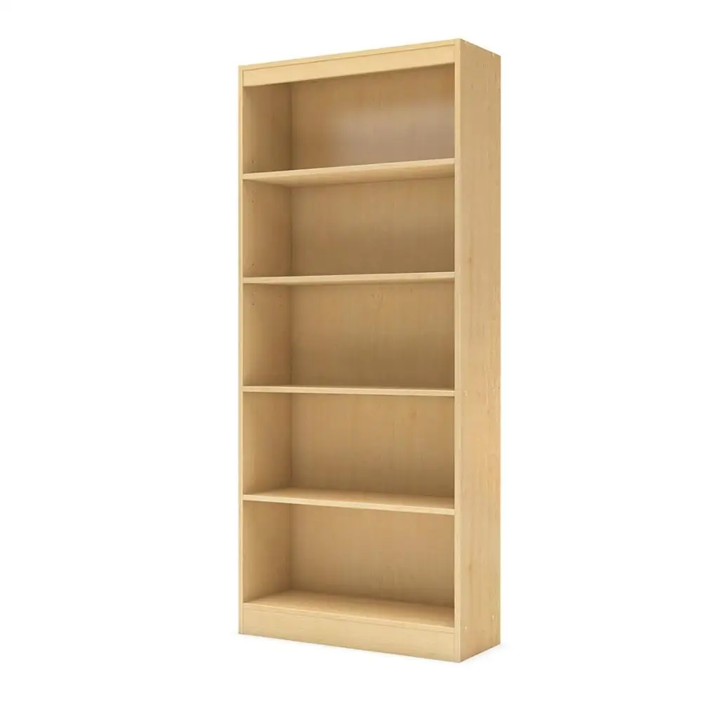 5 Shelf Bookcase In Grey Color 2002