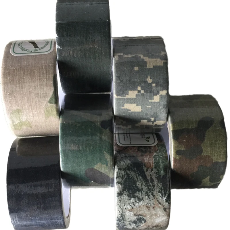 High Guality Form Camouflage Gun Gear camo cloth tape 50mm*10mts