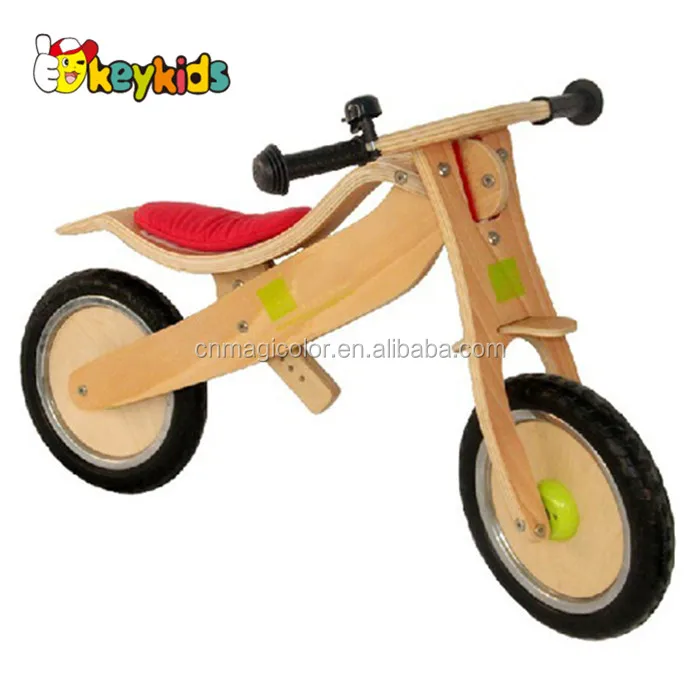 
Wholesale brand new useful wooden black balance bicycle for boys W16C022 