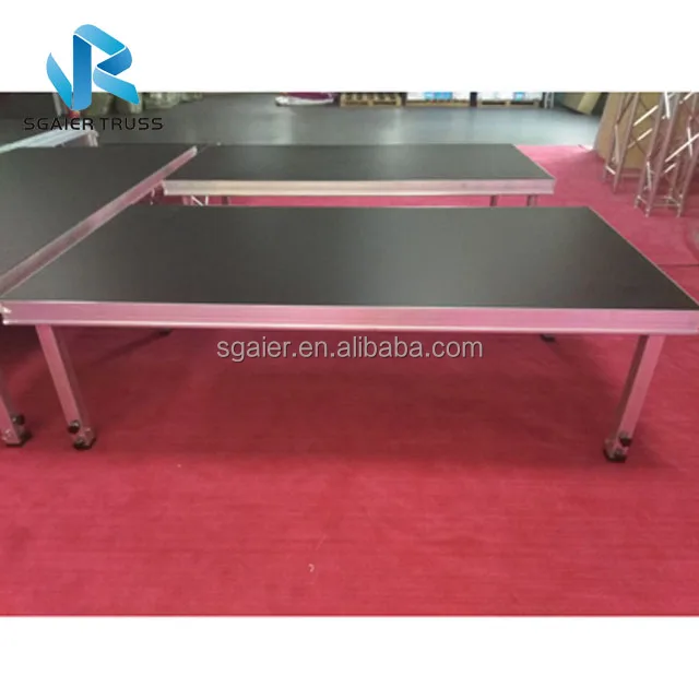 Portable Aluminum Retractable Stage Platform Podium