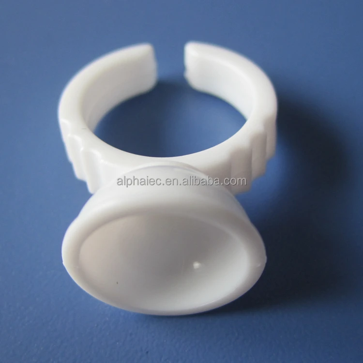 Disposable tattoo pigment ink ring cup